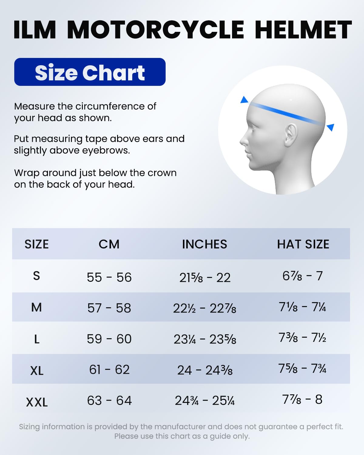 ILM Motorcycle Helmets DOT ECE Dual Visor Street Racing Helmet Full Face Powersports Cascos for Men Women Model MF567(Matte Black, L)